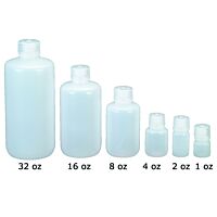 Small Narrow Mouth Polyethylene Bottles