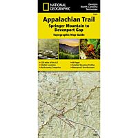 Trails Illustrated Map: Appalachain Trail - Springer Mountain To Davenport Gap
