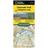 Trails Illustrated Map: Colorado Trail South: Collegiate Loop