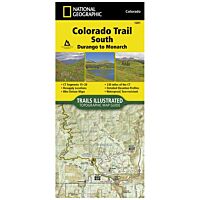 Trails Illustrated Map: Colorado Trail South: Durango To Monarch