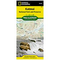 Trails Illustrated Map: Katmai National Park And Preserve