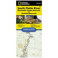 Trails Illustrated Map: South Platte River: Elevenmile Canyon Reservoir To Chatfield Lake