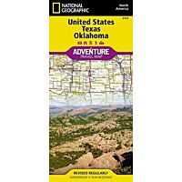 Adventure Map: Texas And Oklahoma