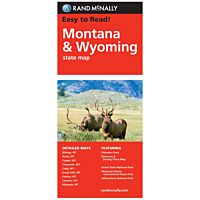 Rand Mcnally: Easy To Read: Montana 