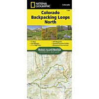 Topographic Map: Colorado Backpack Loops North