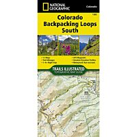 Trails Illustrated Map: Colorado Backpack Loops South