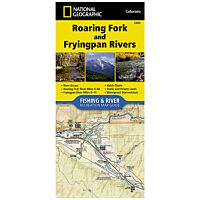 Fishing And River Map: Roaring Fork And Fryingpan Rivers