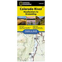 Fishing And River Map: Colorado River: Headwaters To Kremmling