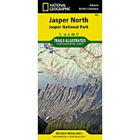 Trails Illustrated Map: Jasper National Park North