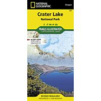 Trails Illustrated Map: Crater Lake National Park