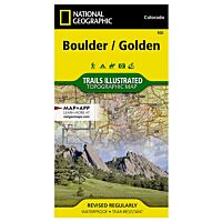 Trails Illustrated Map: Boulder/Golden - 2019 Edition