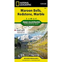 Trails Illustrated Map: Maroon Bells/Redstone/Marble