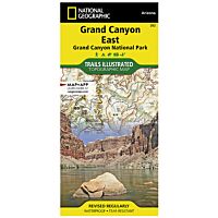 Trails Illustrated Map: Grand Canyon National Park - East