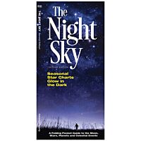 Pocket Naturalist Guide: The Night Sky: A Folding Pocket Guide To The Moon, Stars, Planets And Celestial Events