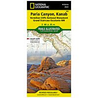 Trails Illustrated Map: Paria Canyon, Kanab - Vermillion Cliffs National Mounument/Grand Staircase-Escalante National Monutment