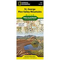 Trails Illustrated Map: St. George, Pine Valley Mountains