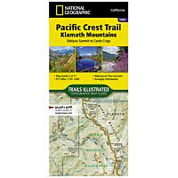 Trails Illustrated Map: Pacific Crest Trail: Klamath Mountains: Siskiyou Summit To Castle Crags