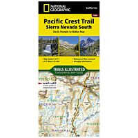 Trails Illustrated Map: Pacific Crest Trail: Sierra Nevada South: Devil's Postpile To Walker Pass