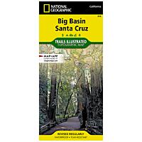 Trails Illustrated Map: Big Basin/Santa Cruz