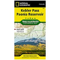 Trails Illustrated Map: Kebler Pass/Paonia Reservoir