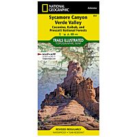 Trails Illustrated Map: Sycamore Canyon/Verde Valley - Coconino, Kaibab 