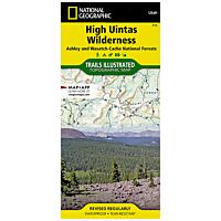 Trails Illustrated Map: High Uintas Wilderness - Ashley And Wasatch-Cache National Forests