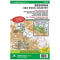 Sedona Red Rock Country Recreational Map