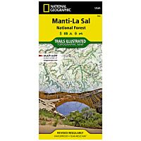 Trails Illustrated Map: Manti-Lasal National Forest - Dark Canyon 