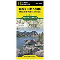 Trails Illustrated Map: Black Hills South, Black Hills National Forest - 2019 Edition