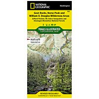 Trails Illustrated Map: Goat Rocks, Norse Peak And William O. Douglas Wilderness Areas - Gifford Pinchot, Mt. Baker-Snoqualmie, And Okanogan-Wenatchee National Forests - 2020 Edition