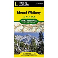 Trails Illustrated Map: Mount Whitney - 2020 Edition