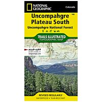 Trails Illustrated Map: Uncompahgre Plateau South - Uncompahgre National Forest - 2019 Edition