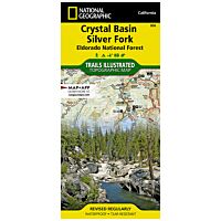 Trails Illustrated Map: Crystal Basin/Silver Fork - Eldorado National Forest -- 2020 Edition