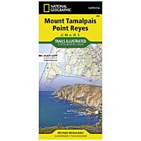 Trails Illustrated Map: Mount Tamalpais/Point Reyes