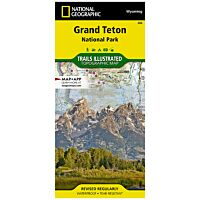 Trails Illustrated Map: Grand Teton National Park - 2021 Edition