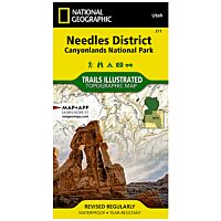 Trail Illustrated Map: Needles District - Canyonlands National Park - 2021 Edition