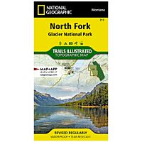 Trails Illustrated Map: North Fork - Glacier National Park - 2021 Edition