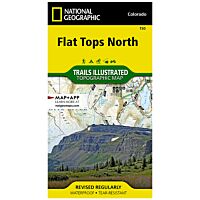 150 - Trails Illustrated Map: Flat Tops North - 2019 Edition