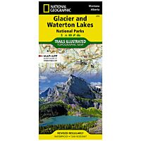 215 - Trails Illustrated Map: Glacier And Waterton Lakes National Parks