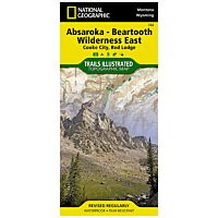 722 - Trails Illustrated Map: Absaroka - Beartooth Wilderness East: Cooke City, Red Lodge - 2019 Edition