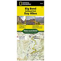 1710 - Trails Illustrated Map: Big Bend National Park Day Hikes - 2022 Edition
