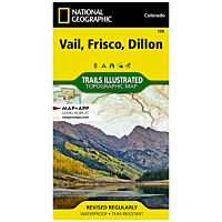 108 - Trails Illustrated Map: Vail/Frisco/Dillon - 2020 Edition