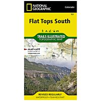 151 - Trails Illustrated Map: Flat Tops South - 2019 Edition