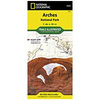 211 - Trails Illustrated Map: Arches National Park - 2022 Edition