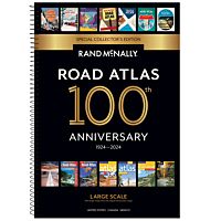 Rand McNally: Road Atlas: Large Scale - 2024 Edition
