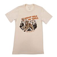 Happy Tails On Trails Forest Unisex Tee