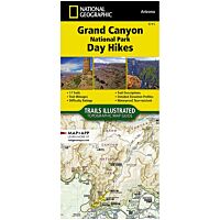 1711 - Trails Illustrated Map: Grand Canyon National Park Day Hikes - 2023 Edition