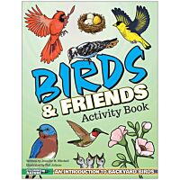 Birds & Friends Activity Book: An Introduction To Backyard Birds For Kids