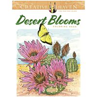 Creative Haven Desert Blooms Coloring Book