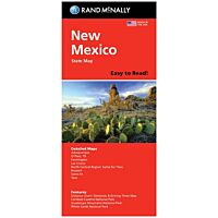 Rand McNally Easy to Read Folded Map: New Mexico State Map
